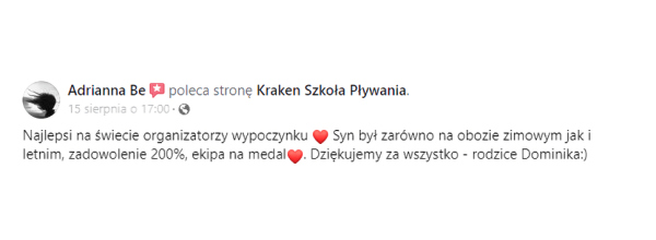 letnie zajęcia pływania Legnica